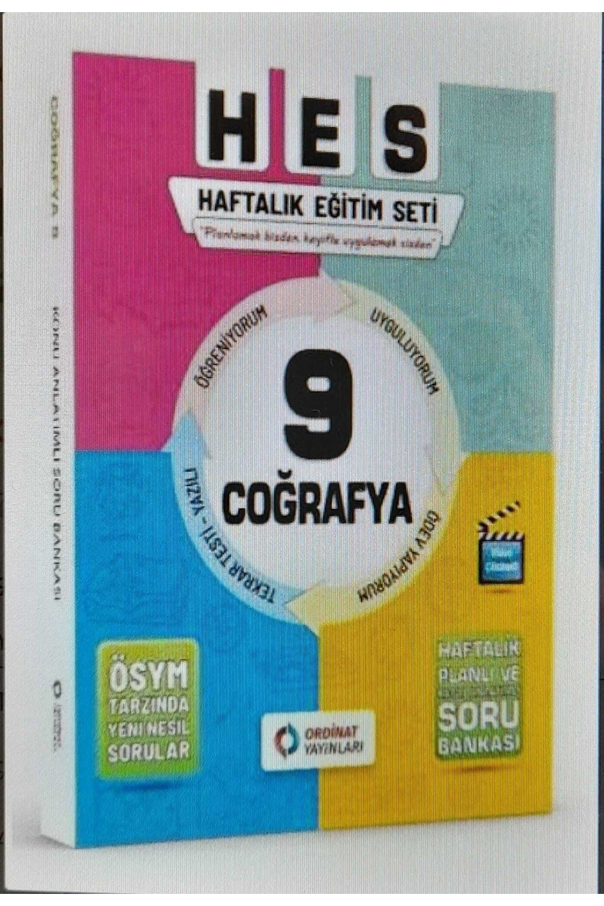 9.sınıf Coğrafya Set Hes Serisi