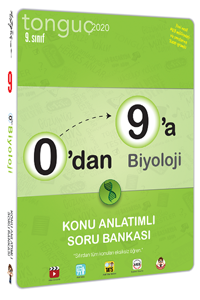 Tonguç Akademi Yayınları 9.Sınıf 0'dan 9'a Biyoloji Konu Anlatımlı Soru Bankası