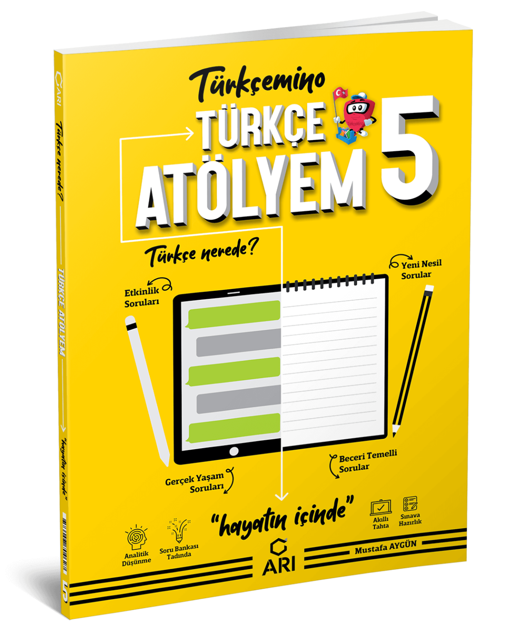 Arı Yayınları 5. Sınıf TürkçeMino Türkçe Atölyem