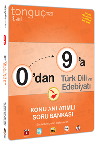 Tonguç Akademi Yayınları 9.Sınıf 0'dan 9'a Türk Dili ve Edebiyatı Konu Anlatımlı Soru Bankası