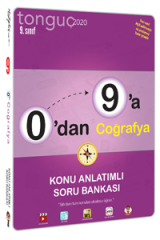 Tonguç Akademi Yayınları 9.Sınıf 0'dan 9'a Coğrafya Konu Anlatımlı Soru Bankası