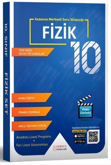 Sonuç Derece Yayınları 10. Sınıf Fizik Set