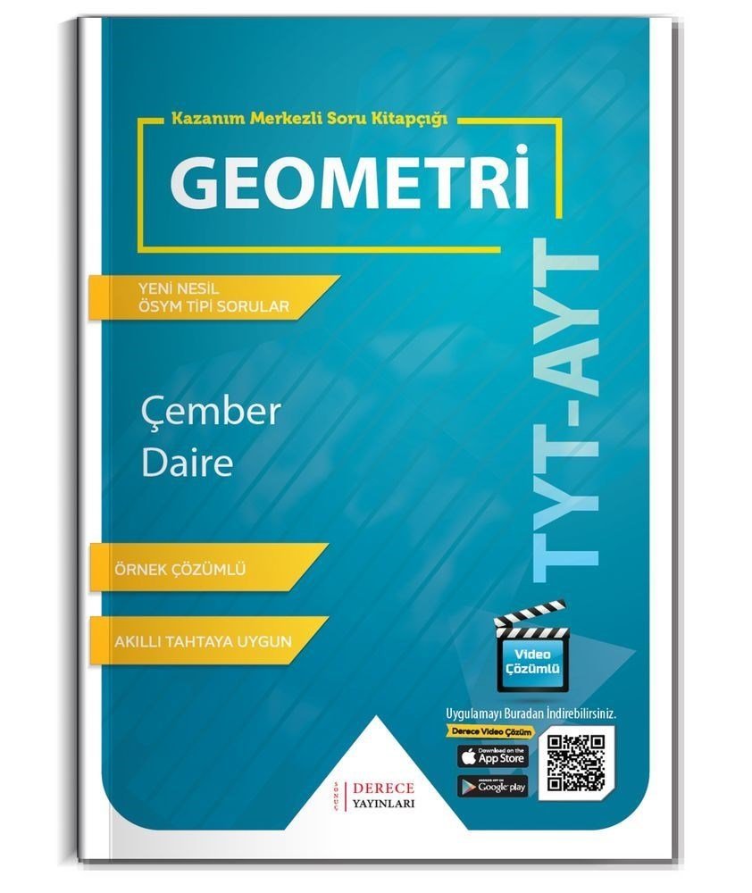 Sonuç Derece Yayınları TYT-AYT Geometri Çember Daire