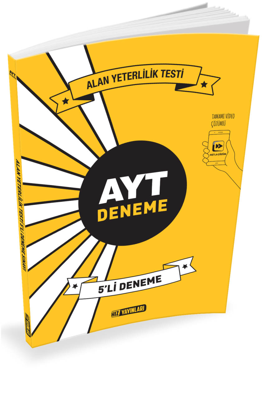 Hız Yayınları AYT 5'li Deneme