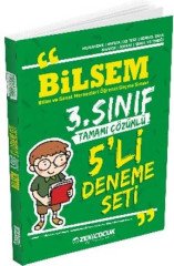 Örnek Akademi Yayınları Bilsem 3.Sınıf Tamamı Çözümlü 5'li Deneme Seti