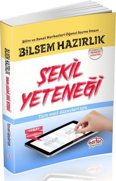 Editör Yayınları Bilsem Hazırlık Şekil Yeteneği