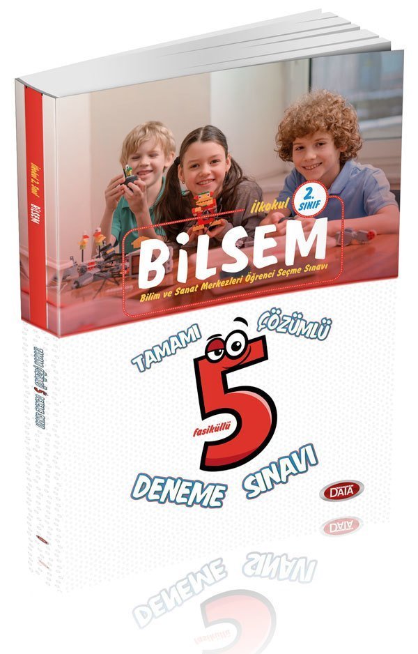 Data Yayınları 2.Sınıf Bilsem Tamamı Çözümlü 5 Deneme Sınavı