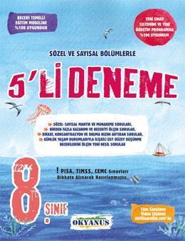 Okyanus Yayınları 8. Sınıf LGS 5 Deneme