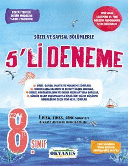 Okyanus Yayınları 8. Sınıf LGS 5 Deneme