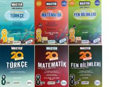 Okyanus Yayınları 8.Sınıf 6'lı Master Soru Bankası ve Deneme Fırsat Seti T-M-F