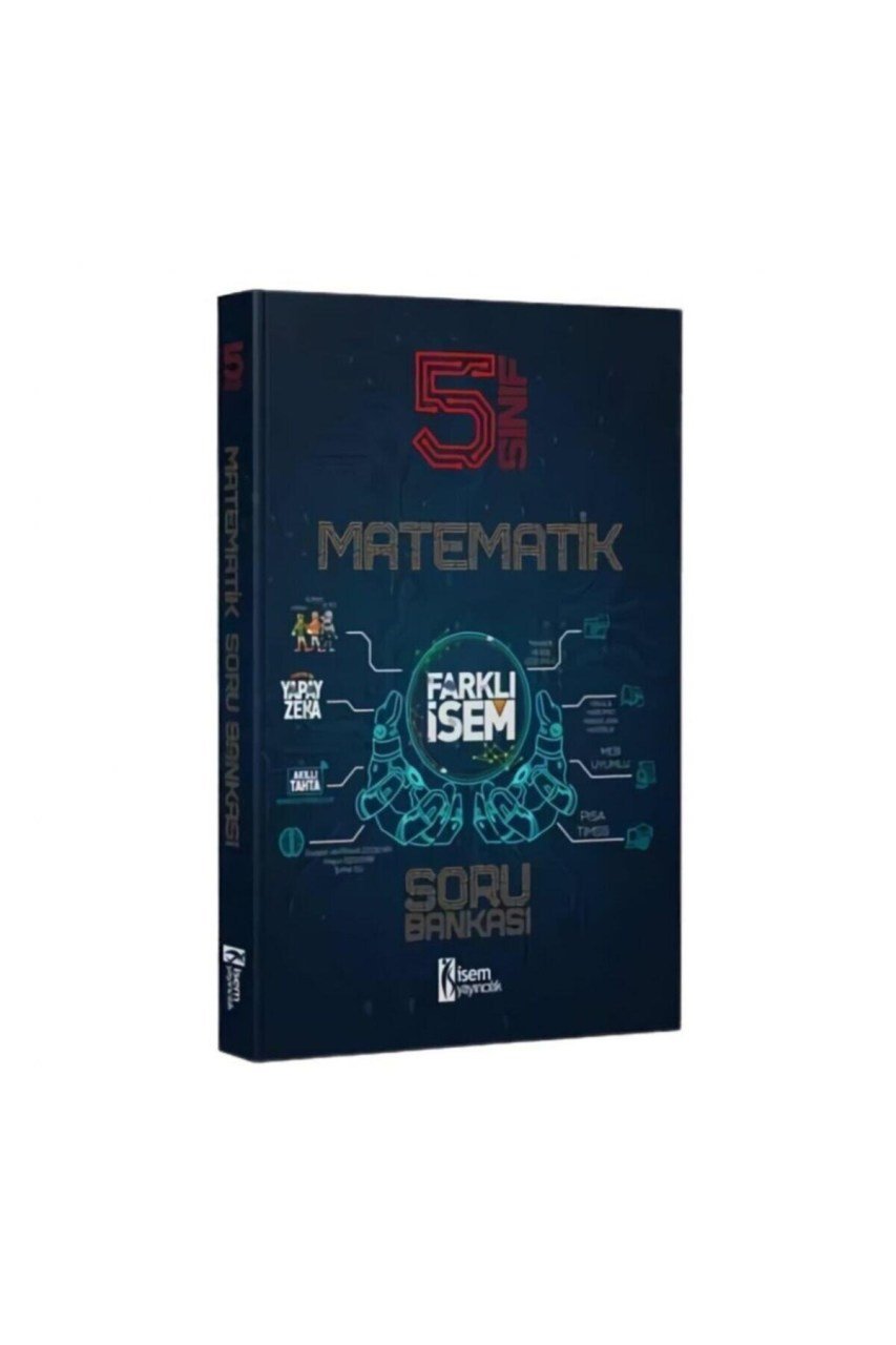 İsem Yayınları Farklı İsem 5. Sınıf Matematik Soru Bankası 2021 - 2022