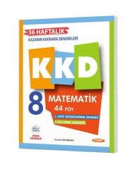 Kurmay 8.Sınıf KKD 8 MATEMATIK (44 FÖY) 2024 Baskı