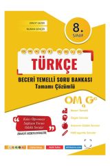 Omage 8. Sınıf Omage Gold Tüm Dersler Beceri Temelli Soru Bankası Seti 5 Kitap Çözümlü