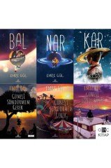 Emre Gül 6 Kitap Set Ciltli Bal Nar Kar Güneşi Söndürmem Gerek