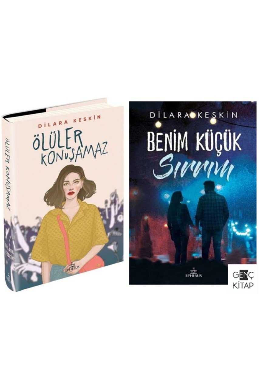 Dilara Keskin Ciltli 2 Kitap Set Benim Küçük Sırrım - Ölüler Konuşamaz Ephesus