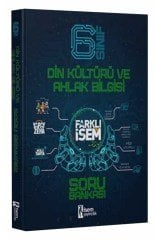 İsem Yayınları Farklı İsem 6. Sınıf Din Kültür Ve Ahlak Bilgisi Soru Bankası 2021 - 2022