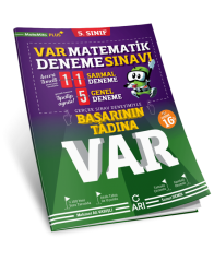 Arı Yayınları VAR Matematik Deneme Sınavı 5. Sınıf