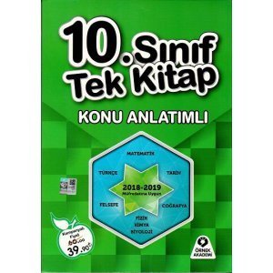 Örnek Akademi Yayınları 10.Sınıf Tek Kitap Konu Anlatımlı