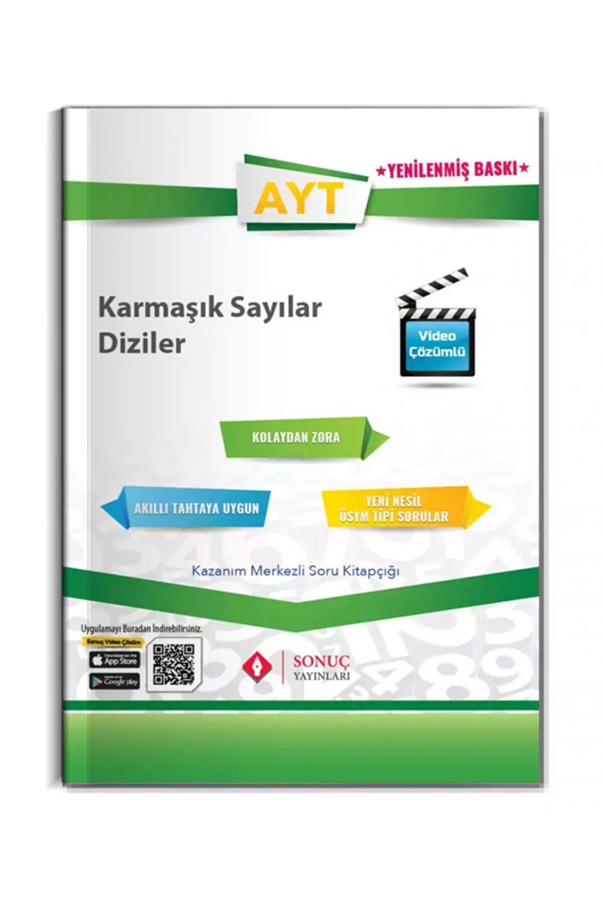 Sonuç Yayınları AYT Karmaşık Sayılar Dizisi