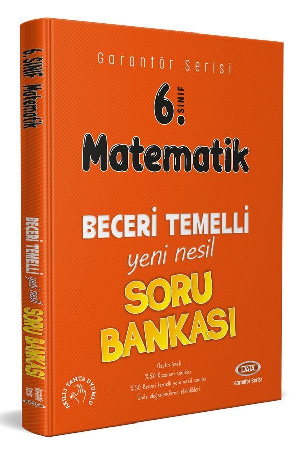Data Yayınları 6. Sınıf Matematik Beceri Temelli Soru Bankası