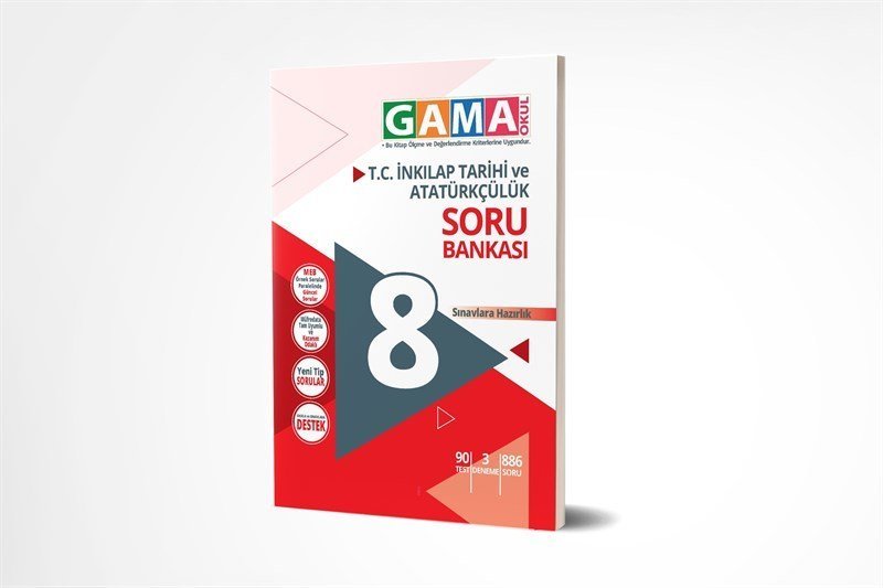 Gama Yayınları 8. Sınıf T.C.İnkılap Tarihi Soru Bankası