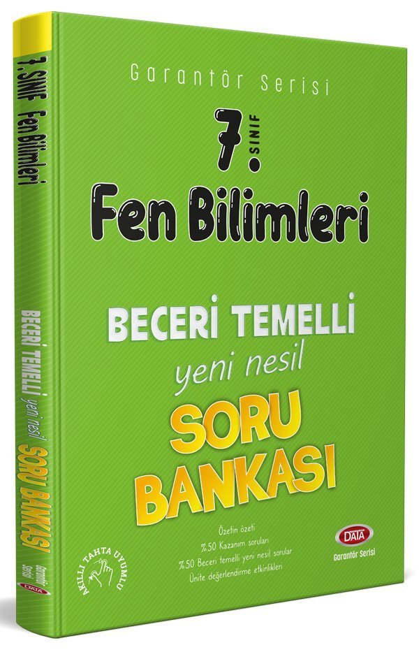 Data Yayınları 7. Sınıf Fen Bilimleri Beceri Temelli Soru Bankası