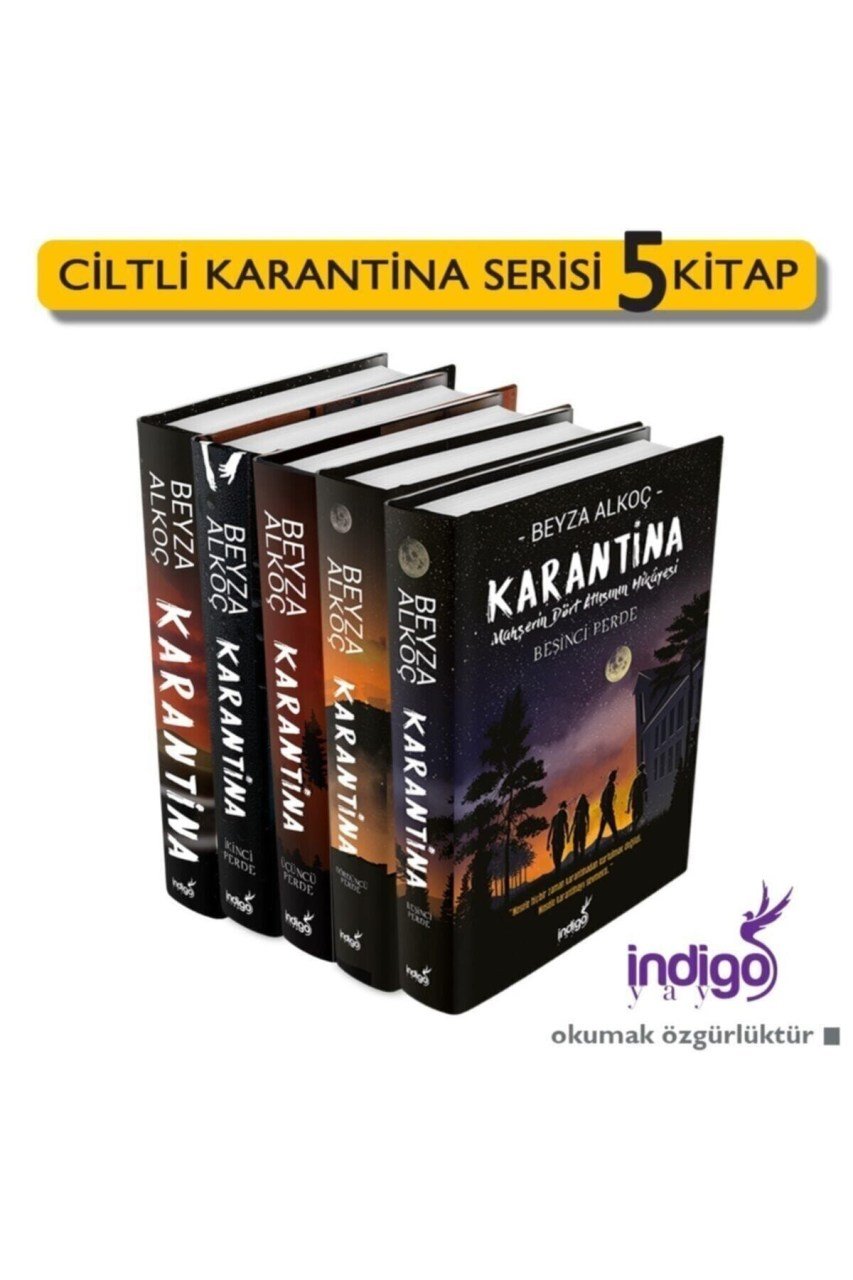Karantina Serisi 5 Kitap Set - Ciltli