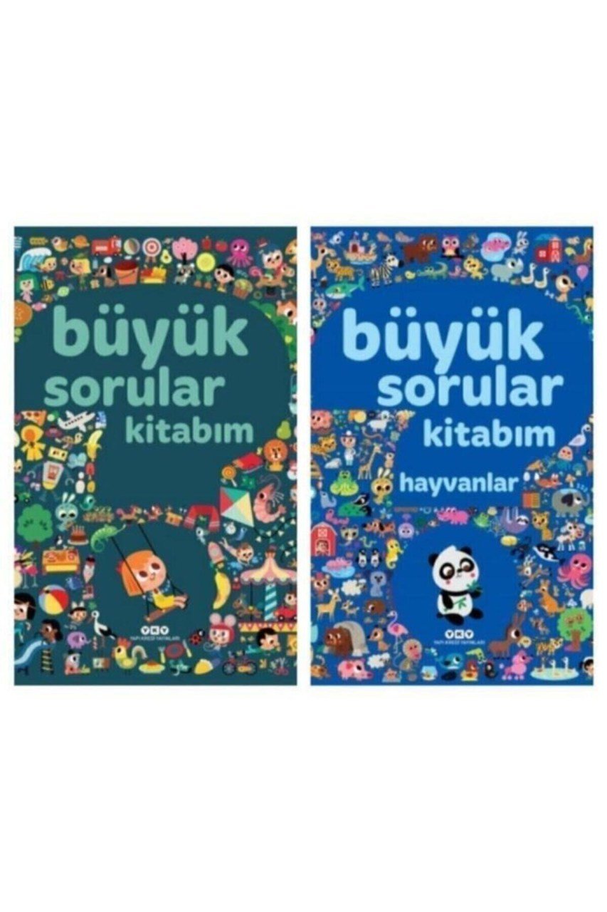 Yapı Kredi Yayınları Büyük Sorular Kitabım Büyük Sorular Kitabım Hayvanlar 2 Kitap Set