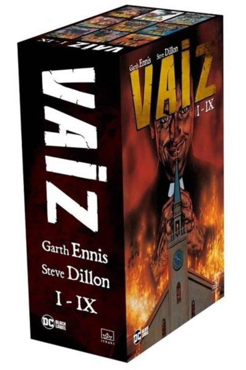 İthaki Yayınları Vaiz (9 Kitap Kutulu Takım) Garth Ennis