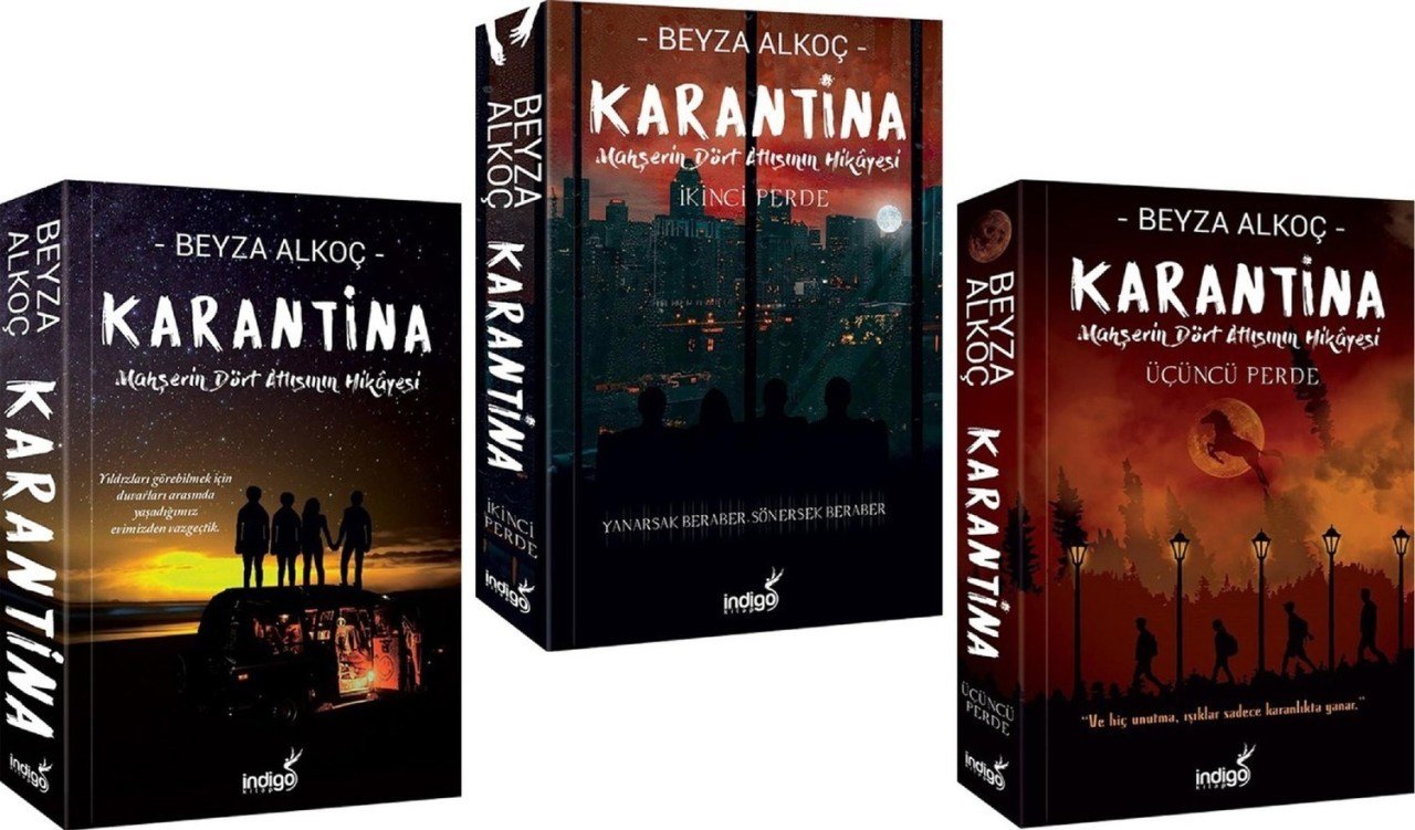 Karantina 3 Kitap Set - Beyza Alkoç ( CİLTSİZ )