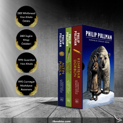 İthaki Yayınları Karanlık Cevher Serisi Kutu Set (3 Kitap Takım)Philip Pullman