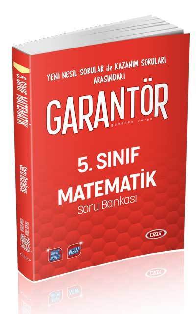 Data Yayınları 5. Sınıf Matematik Garantör Soru Bankası