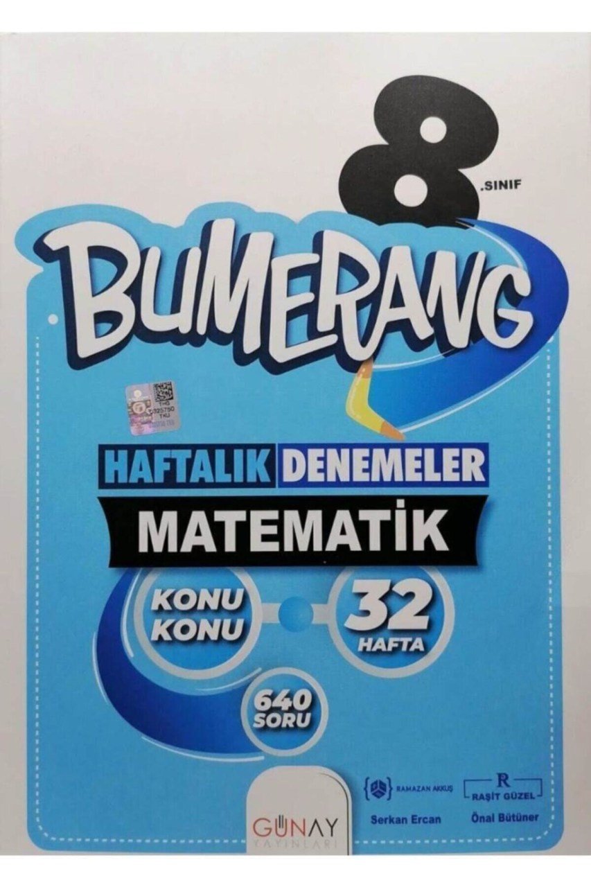 8.sınıf Lgs Bumerang Haftalık Denemeler Matematik