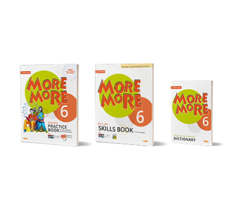 Kurmay More And More 6. Sınıf Practice Book (Skills Book+ Dictionary)