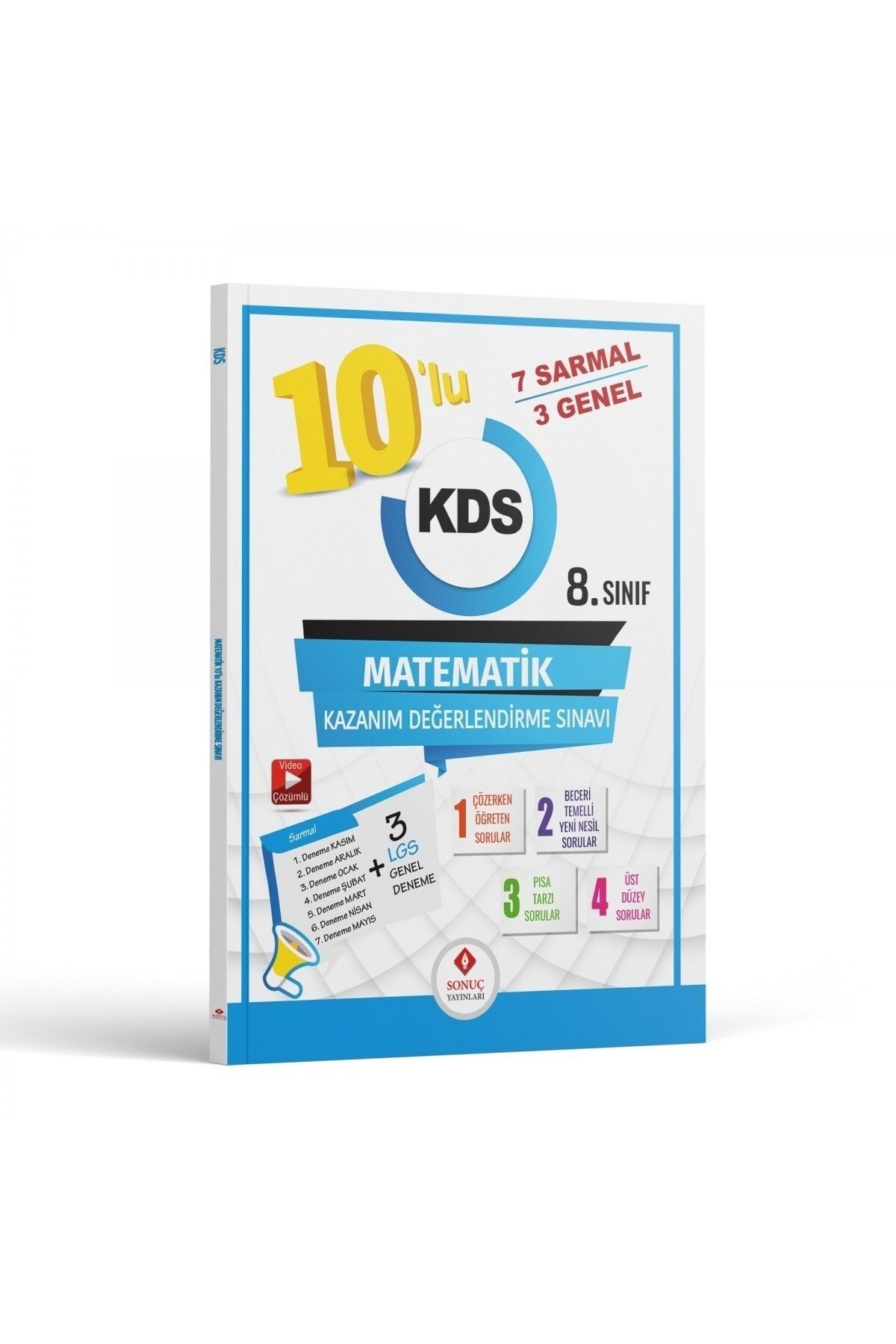 8. Sınıf Matematik 10 Lu Kds Deneme 2023