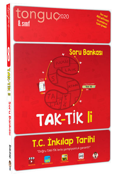 Tonguç Akademi Yayınları 8.Sınıf T.C.İnkılap Tarihi TakTik'li Soru Bankası