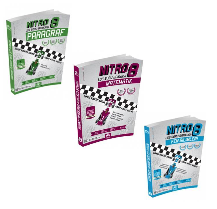 Model Yayınları 8.Sınıf Nitro Paragraf-Matematik-Fen Bilimleri Fırsat Seti
