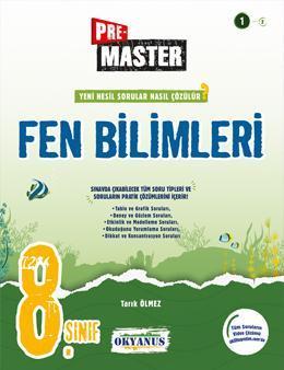 Okyanus Yayınları 8. Sınıf LGS Pre Master Fen Bilimleri Soru Bankası