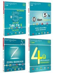 Tonguç Akademi 5.Sınıf 4'lü Taktikli - Konu - Zoru - Deneme  Fırsat Seti