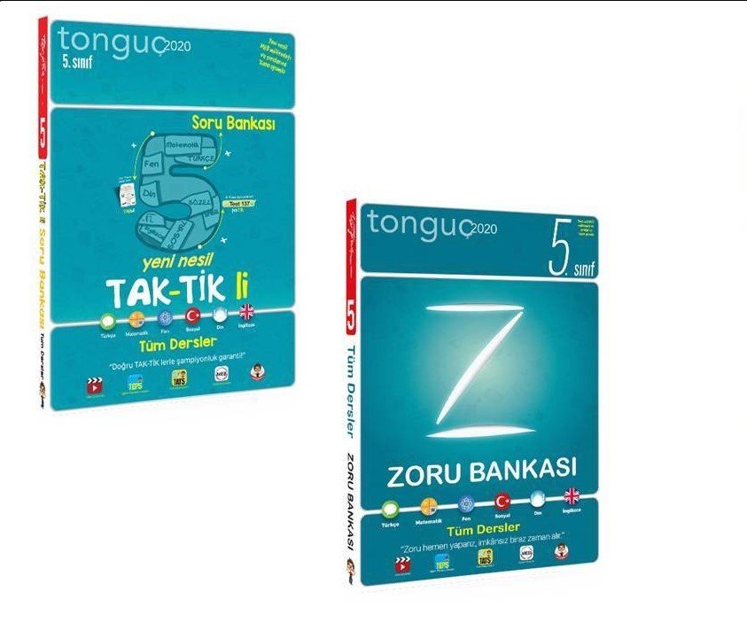 Tonguç Akademi 5.Sınıf 2'li Taktikli - Zoru Fırsat Seti