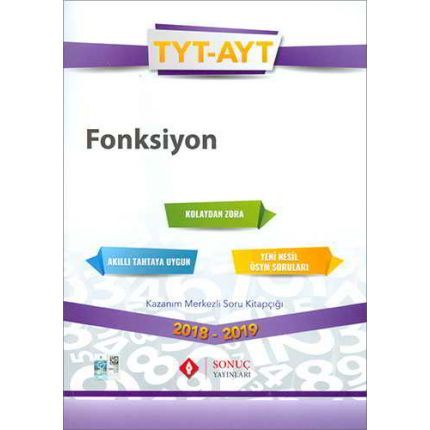 Sonuç Yayınları TYT AYT Fonksiyonlar Kazanım Merkezli Soru Kitapçığı
