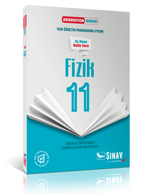 Sınav Yayınları 11. Sınıf Fizik Akordiyon Kitap