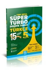 5. Sınıf Türkçe Yeni Nesil Süper Turbo Deneme Sınavı