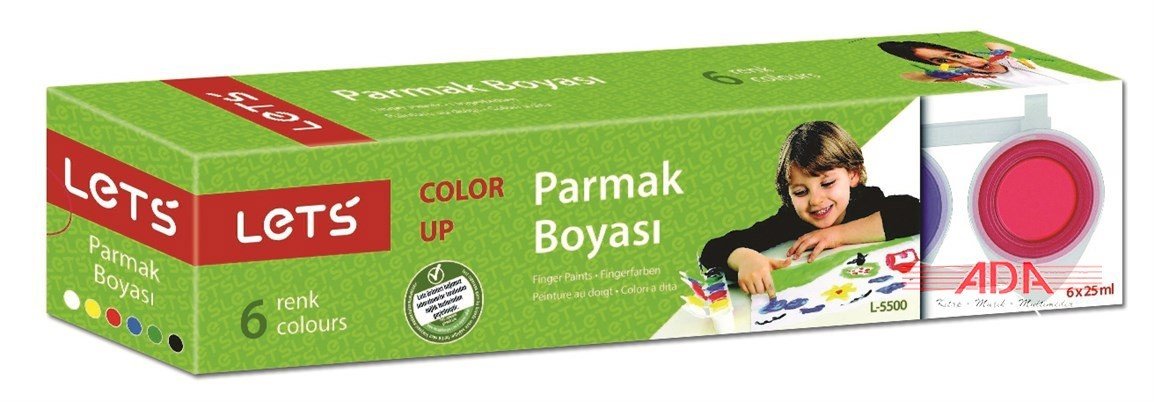 Lets' 6'lı Parmak Boyası