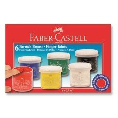 Faber Castell 6'lı Parmak Boyası