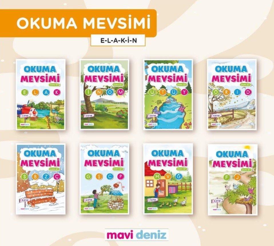 Mavi Deniz Yayınları 1. Sınıf Okuma Mevsimi