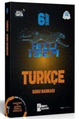 İsem Yayınları 6. Sınıf Hızlı İsem Türkçe Soru Bankası 2021 - 2022