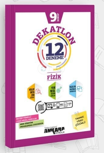 Ankara Yayınları 9. Sınıf Fizik Dekatlon Denemeleri