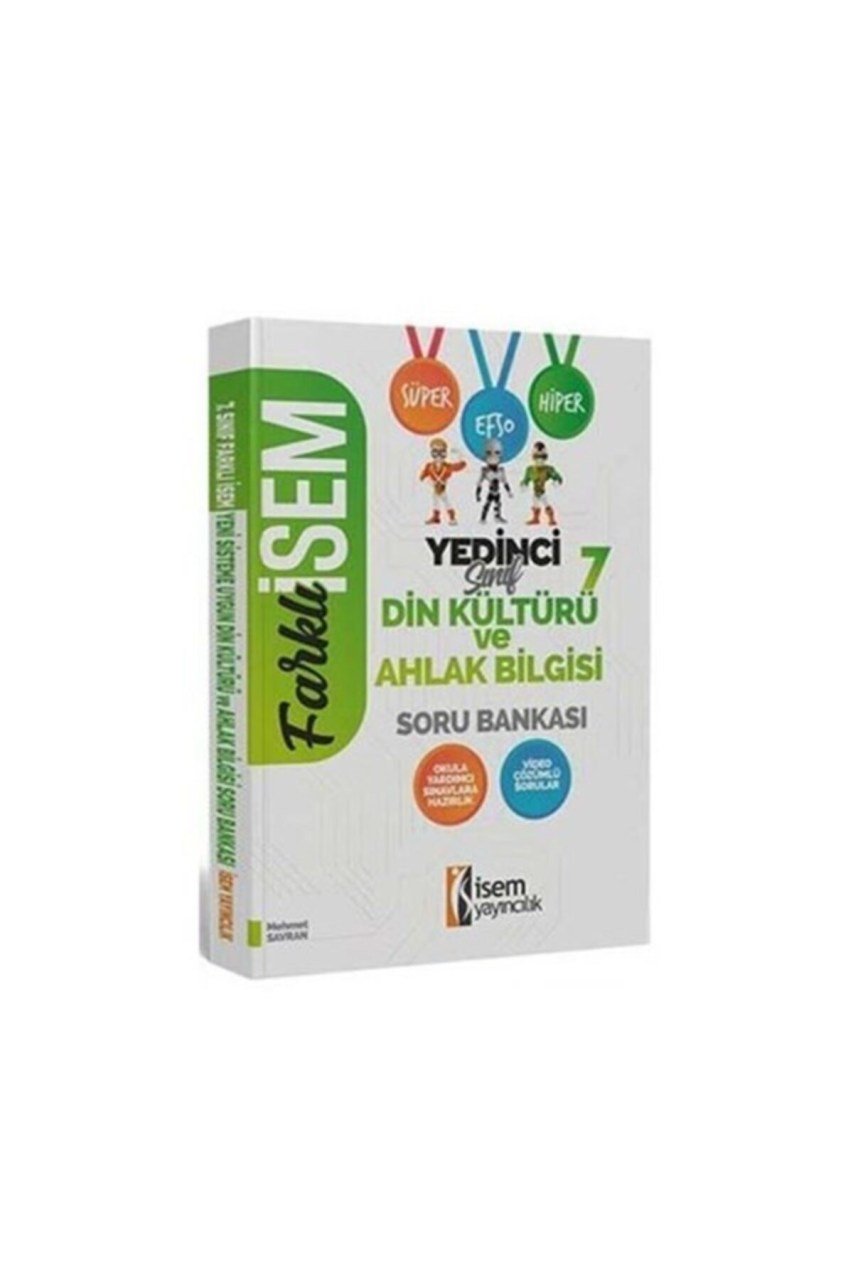 İsem Yayınları 7. Sınıf Din Kültür Ve Ahlak Bilgisi Soru Bankası