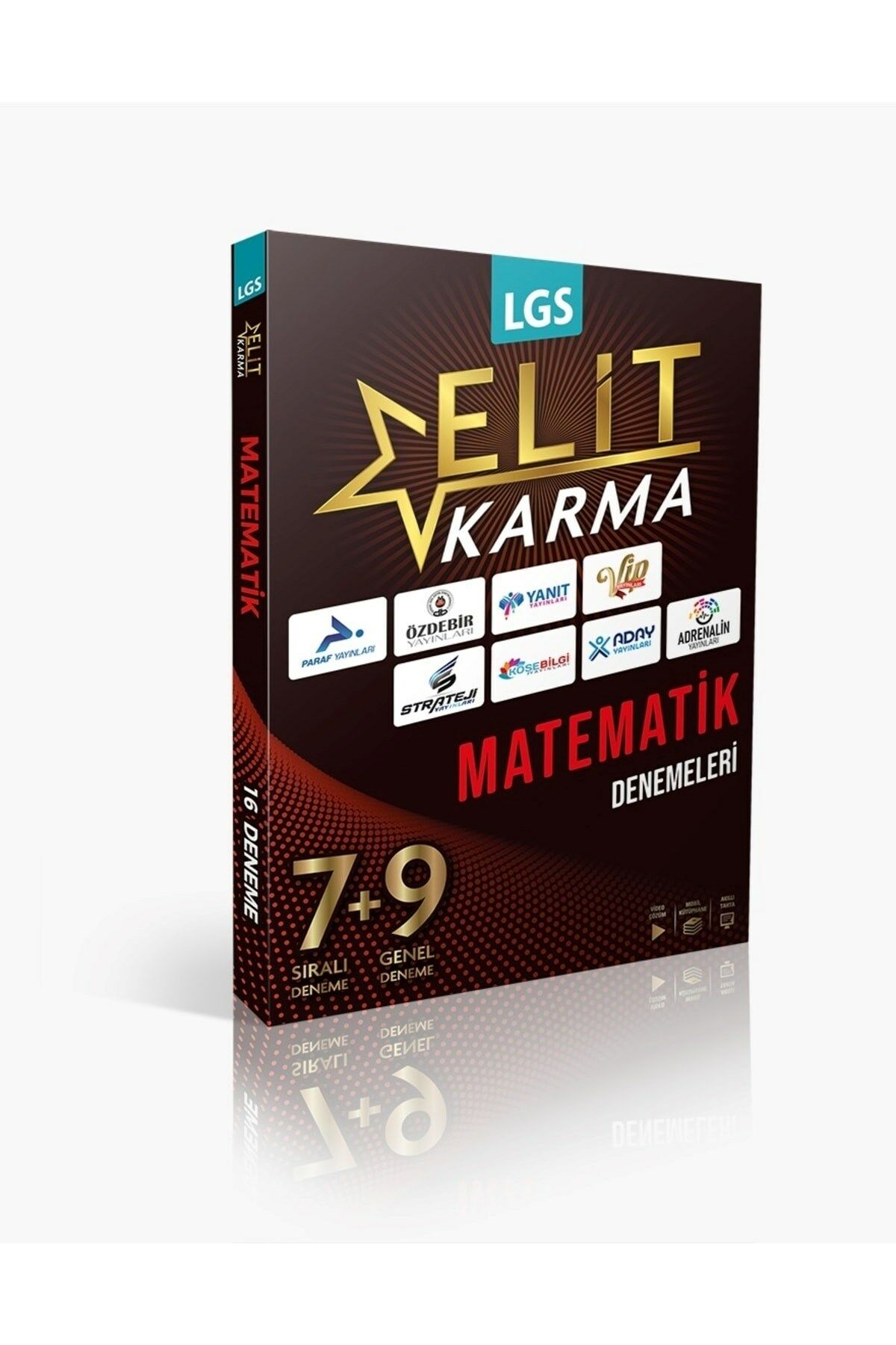 Elit Karma Yayınları 8. Sınıf Matematik 16'lı Branş Denemesi